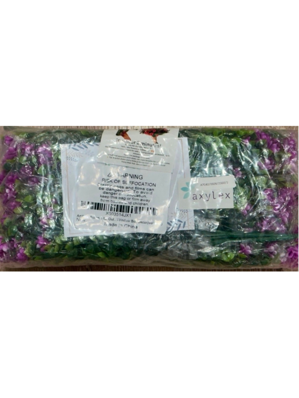 Artificial Flowers Outdoor Fake Plants - 12 Bundles UV Resistant No Fade Faux - Picture 4 of 4